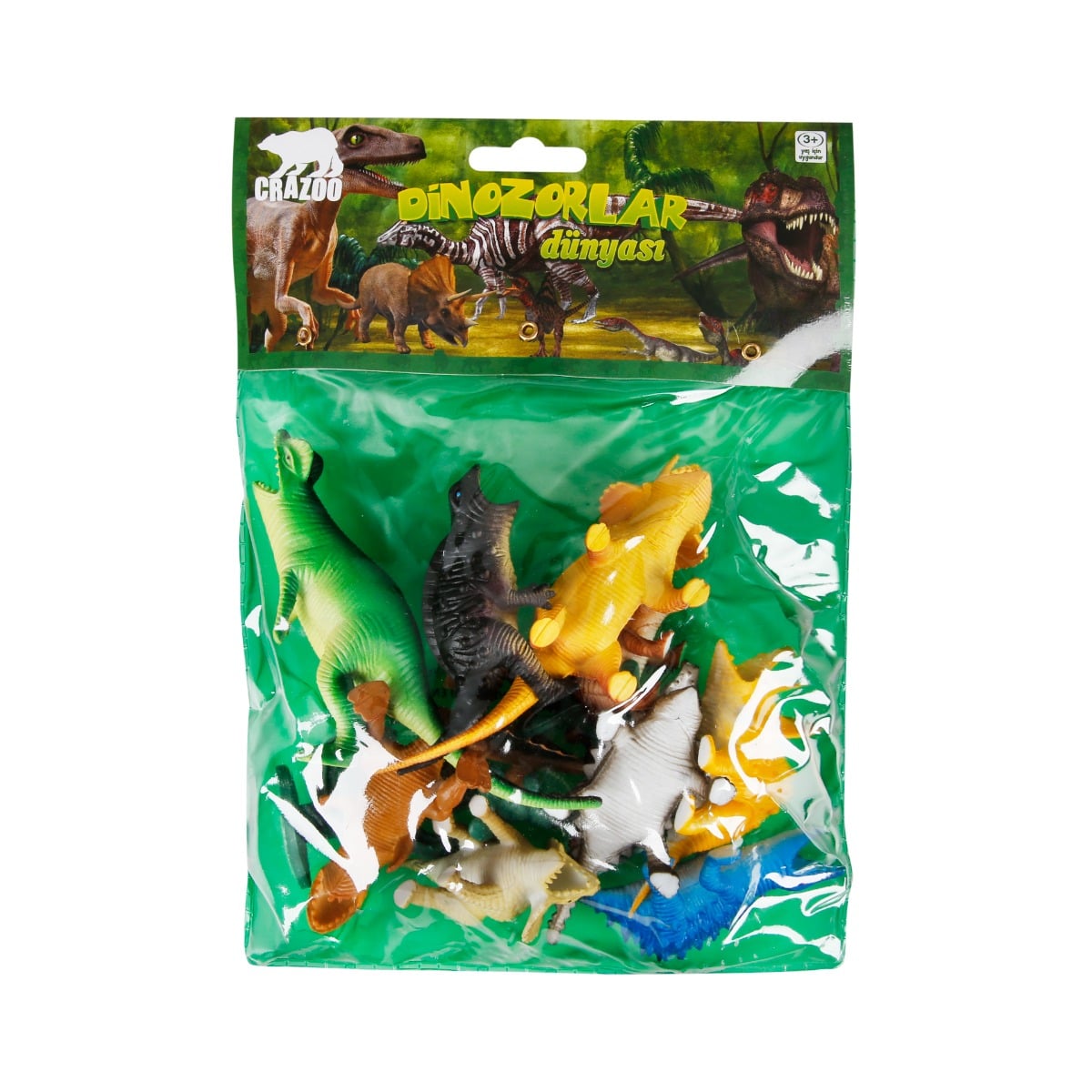 Set Figurine Dinozauri Crazoo | Jucării Educative 3+