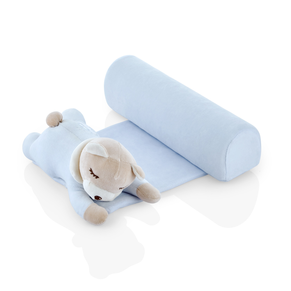 Pernuță BabyJem Anti-Răsturnare Teddy Blue