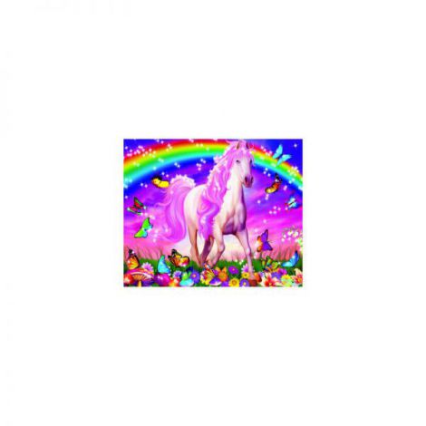 Puzzle Unicorn și Curcubeu, 100 Piese, Ravensburger - imagine 2