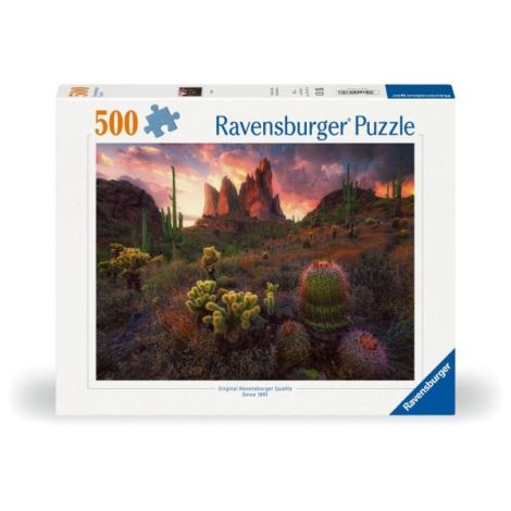 Puzzle Cactusi Ravensburger 500 piese, Relaxare