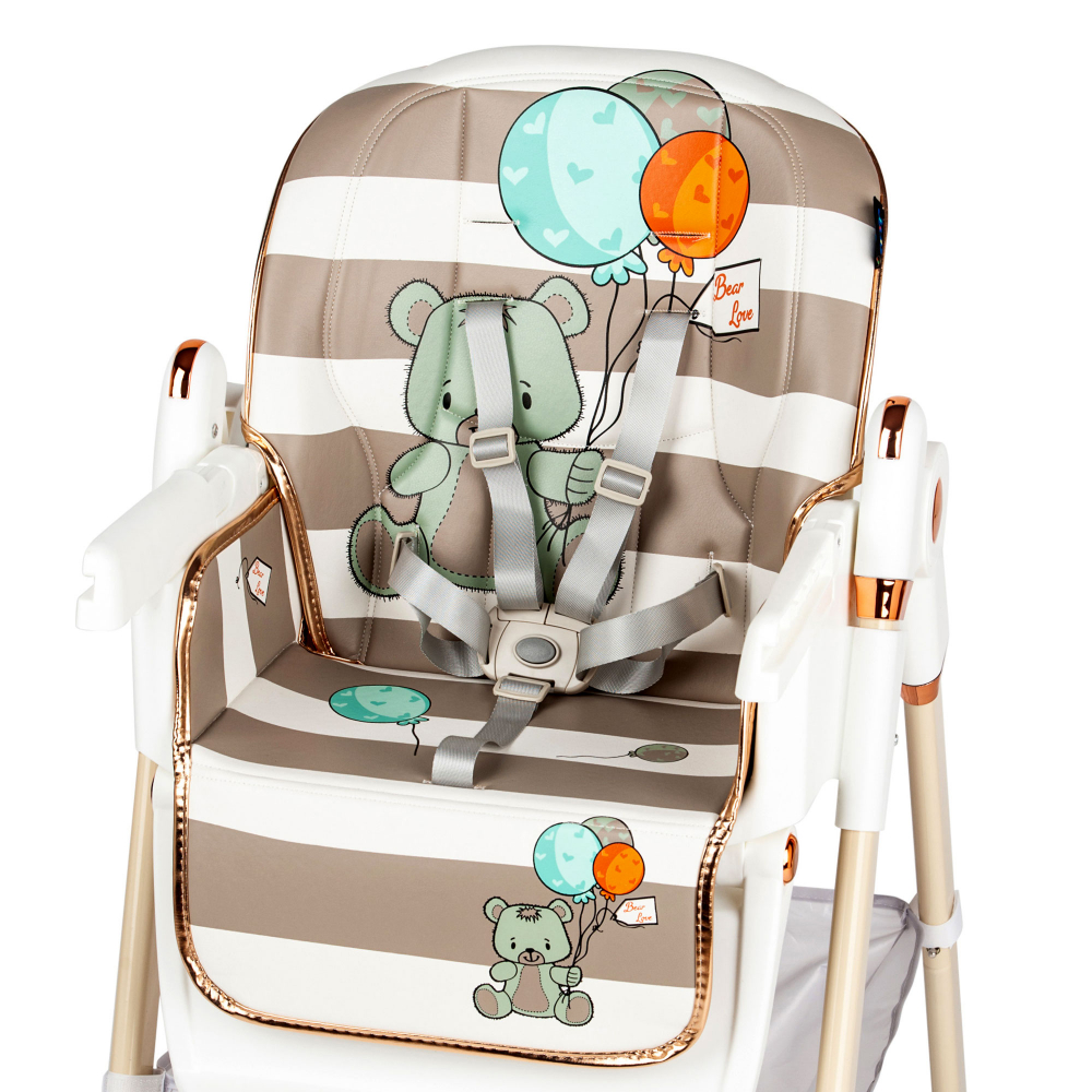 Scaun de Masă Juju EatFun Brown Bear | Confort Siguranță
