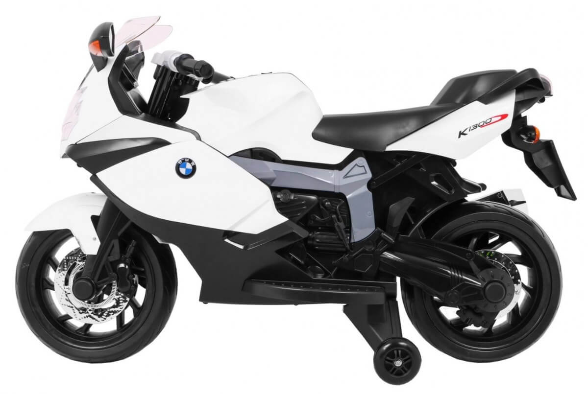 Motocicleta Electrică BMW K1300S Alb Copii - imagine 3