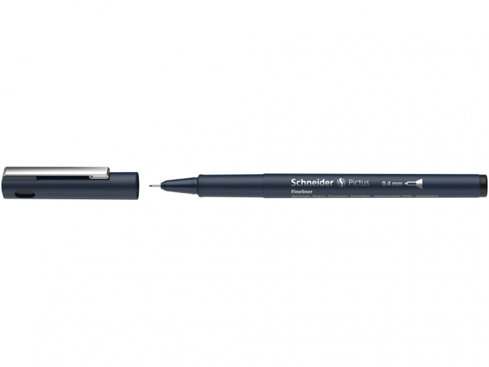 Set Fineliner Schneider Pictus 0,4 mm, 4 Culori