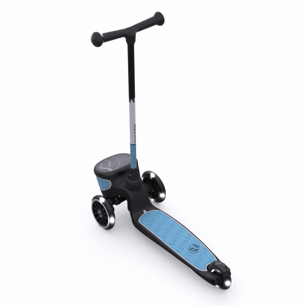 Trotineta pliabilă Scoot and Ride cu roti luminoase - imagine 2