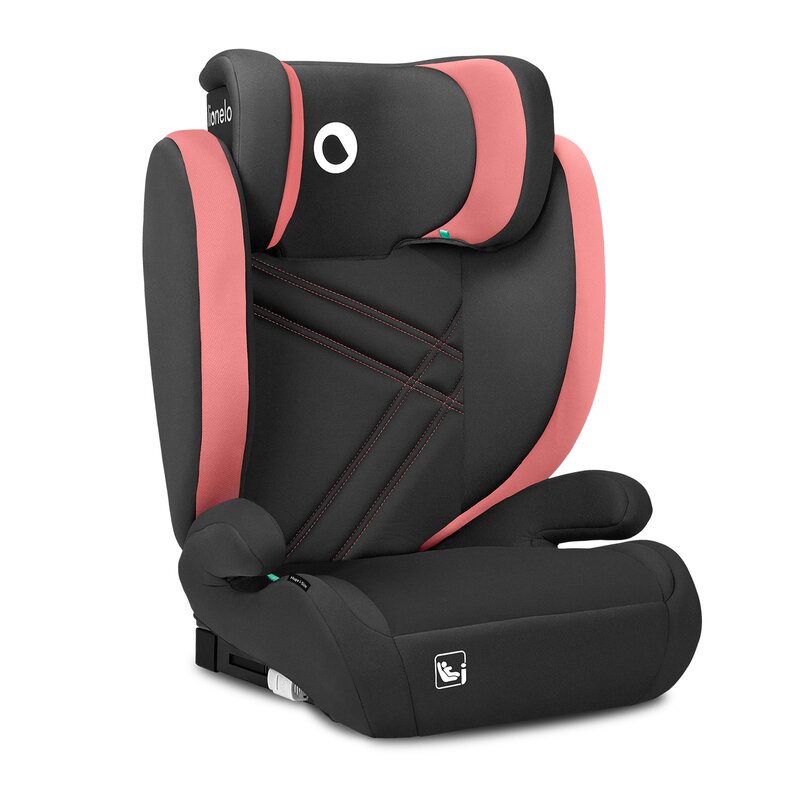 Scaun Auto Lionelo Hugo i-Size Pink 4-12 ani - imagine 3