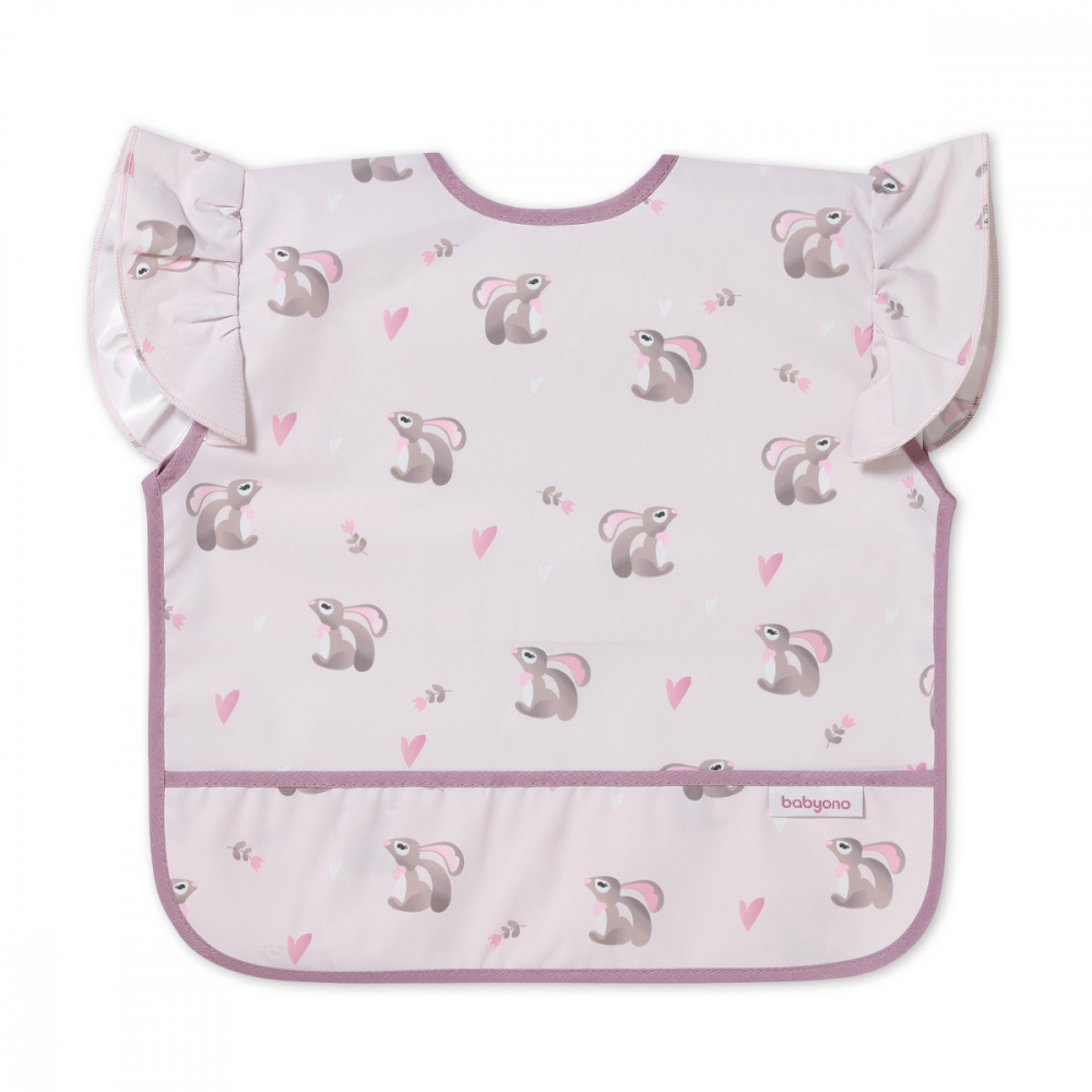 Baveta Bunny Babyono | Protectie Impermeabila - imagine 9