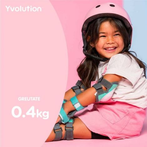 Yvolution Casca Pink Protectie Copii 44-52cm - imagine 4