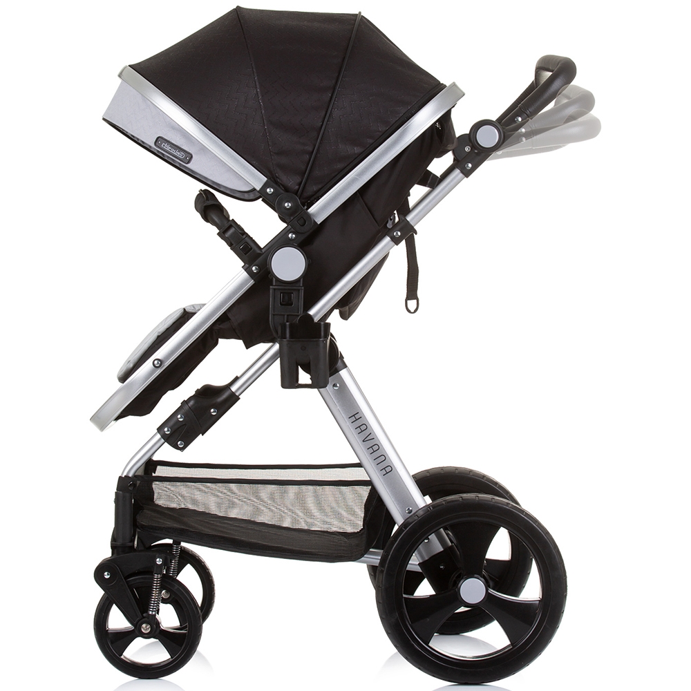Carucior Chipolino Havana 2 in 1 Obsidian Silver - imagine 7