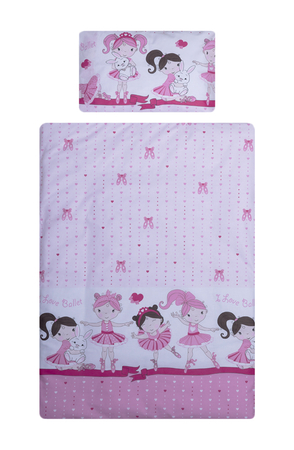 Lenjerie Bebe Royal Balerina Roz 120x60cm