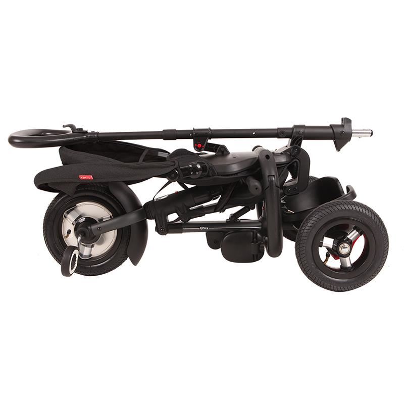 Tricicleta Qplay Rito Rubber, Pliabila, 25kg - imagine 6
