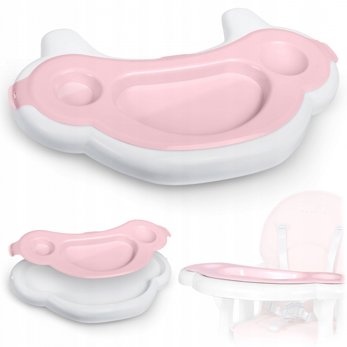Tava Scaun Masa Ricokids Sinco Roz - imagine 6
