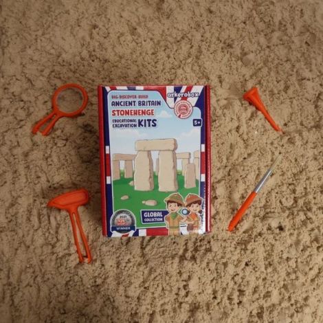 Arkerobox Stonehenge - Kit Arheologic Educativ 3D - imagine 2