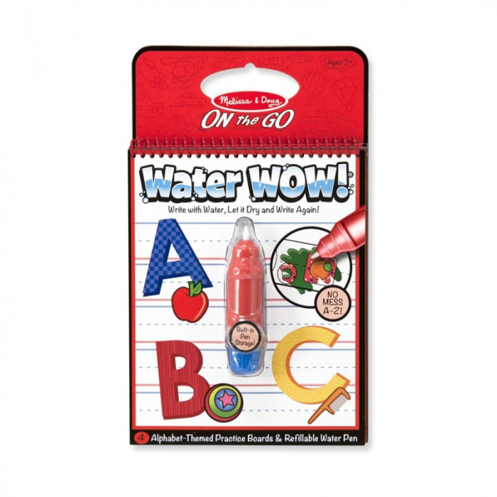 Melissa & Doug Apa Magica Litere - Carnet Reutilizabil