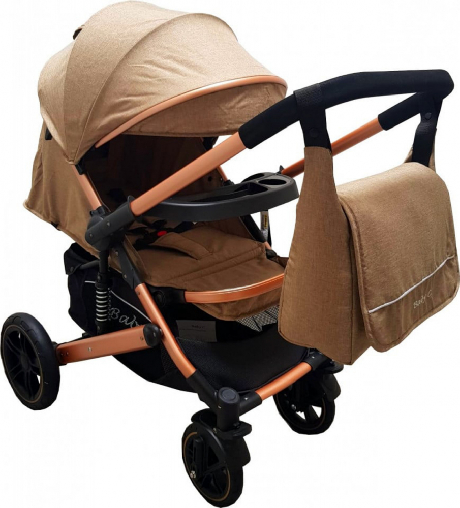 Baby Care Pro 512 - Carucior Premium Maro Gold - imagine 4