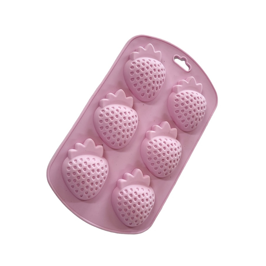 Formă Silicon Căpșună 6 Alveole | Kitchenware