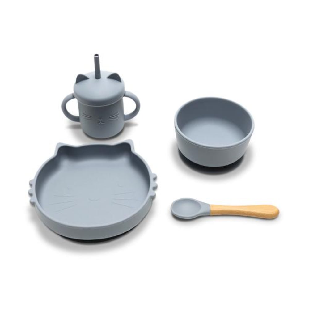 Set Hranire Lorelli 4 Piese Silicon 6 Luni+ Grey