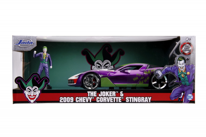 Mașină Chevy Corvette Joker 1:24 Jada