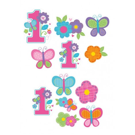 Decoratiuni 1st Birthday Girl Amscan