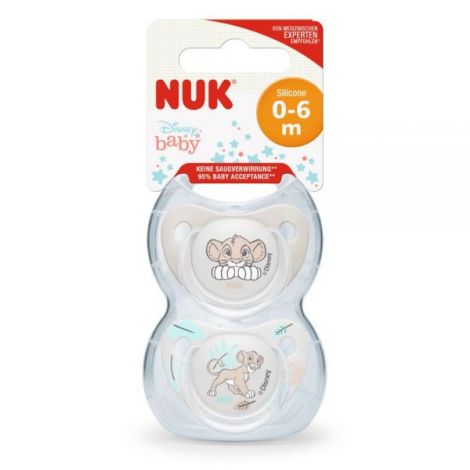 Suzete Nuk Disney Lion King M1 Set 2 Buc - imagine 2
