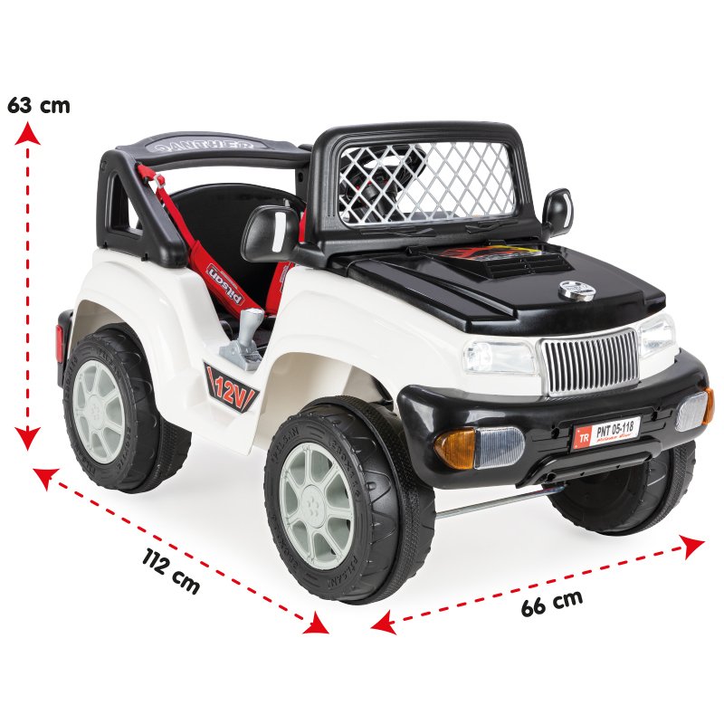 Mașinuță Electrică Pilsan Panther 12V cu Telecomandă - imagine 2