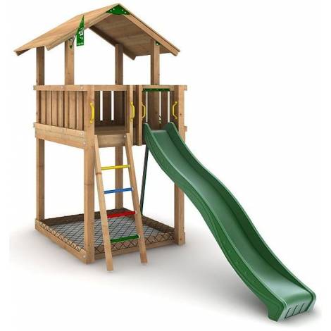 Spațiu de joacă CHALET Junglegym - Casuță lemn