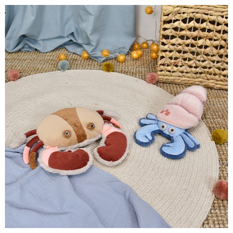 Jucarie Plus Crab Histoire dours | Prieten Moale - imagine 4