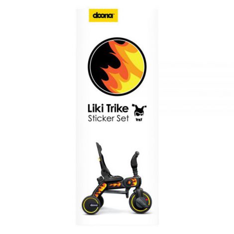 Doona Liki Trike Flames Stickere