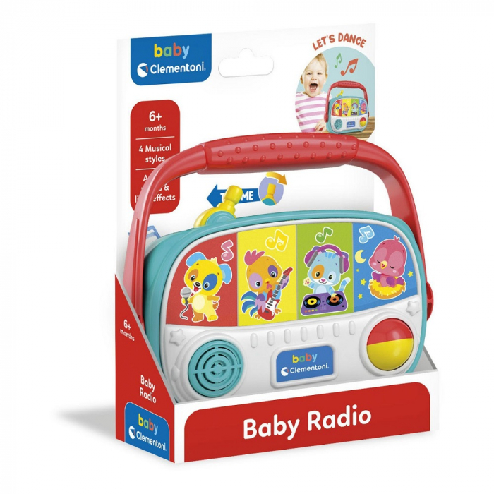 Clementoni Radio Interactiv Jucărie Educativă