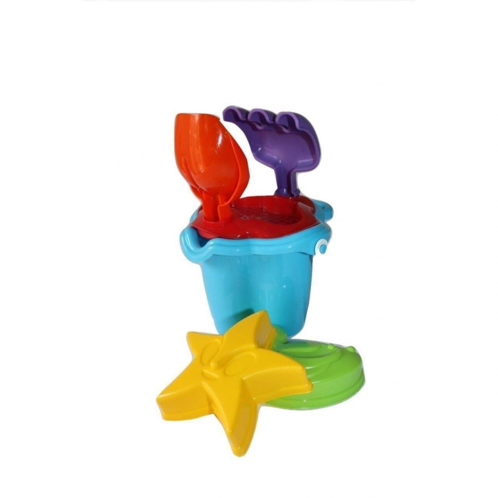 Set 6 Jucării Nisip Pluto Blue Burak Toys