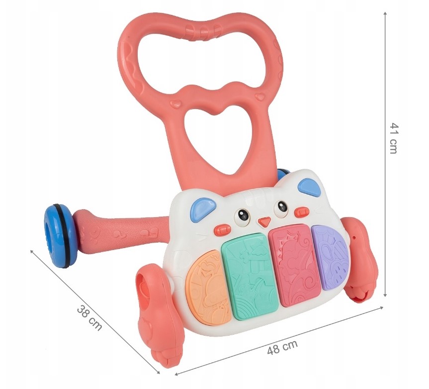 Antepremergator Muzical Kitten Pink Malplay - imagine 9