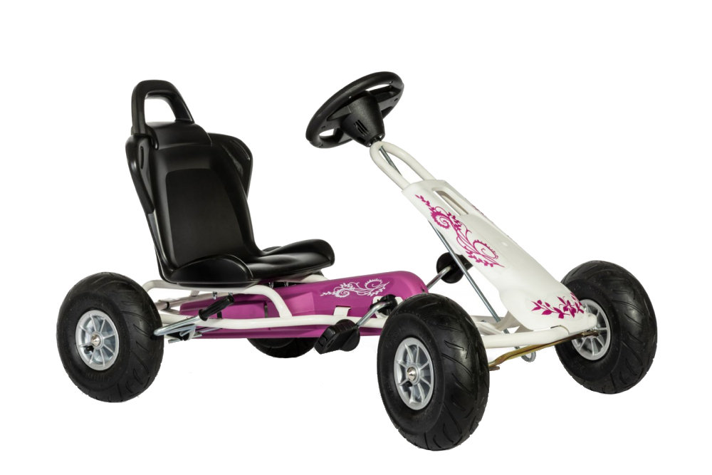 Kart Air Runner Flower Ferbedo, Alb - imagine 7