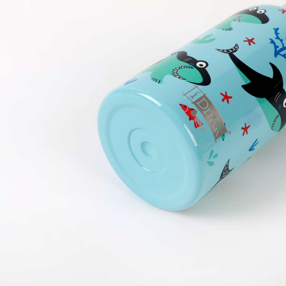 Itotal Termos Copii Rechin 350ml Oțel Inoxidabil - imagine 4