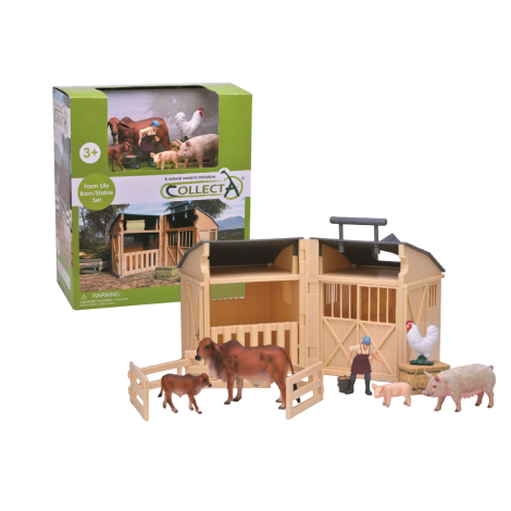 Set Grajd Collecta cu Figurine Animale