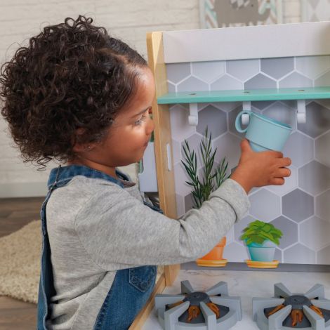 Bucătărie de Joacă KidKraft Lemn Natural - imagine 8