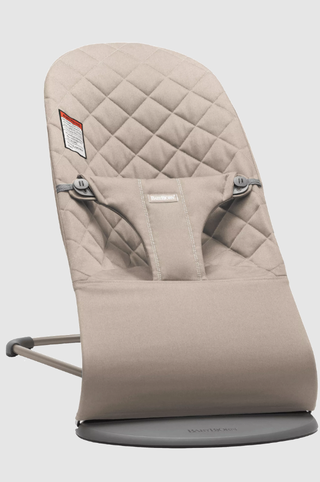Balansoar BabyBjorn Bliss Sand Grey, Ergonomic - imagine 3