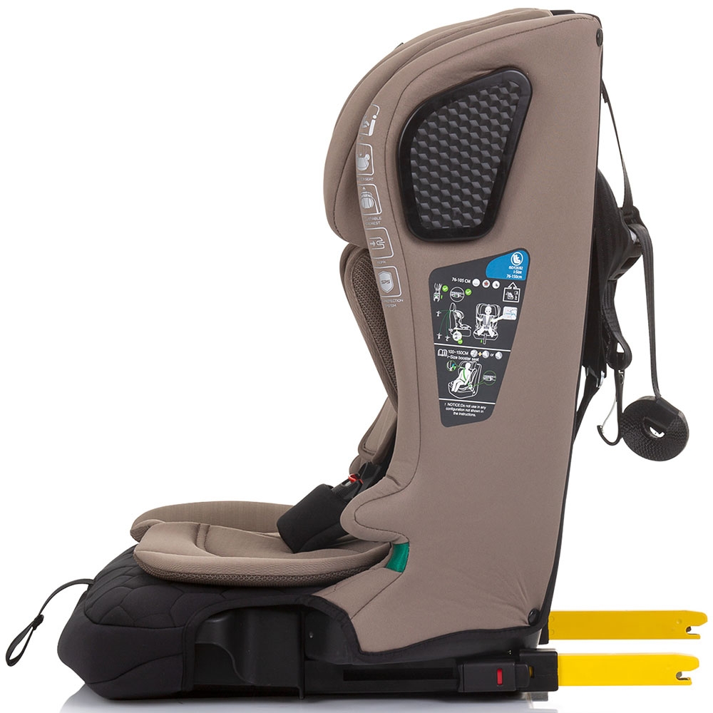 Scaun Auto Chipolino Lux X I-Size, 76-150 cm, Macadamia - imagine 3