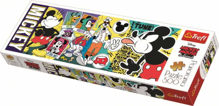 Puzzle Trefl 500 Mickey Mouse - Timp De Calitate