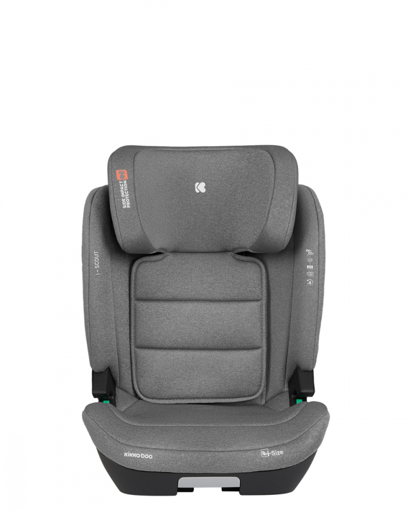 Scaun Auto Kikkaboo i-Scunt Grey, i-SIZE, Isofix