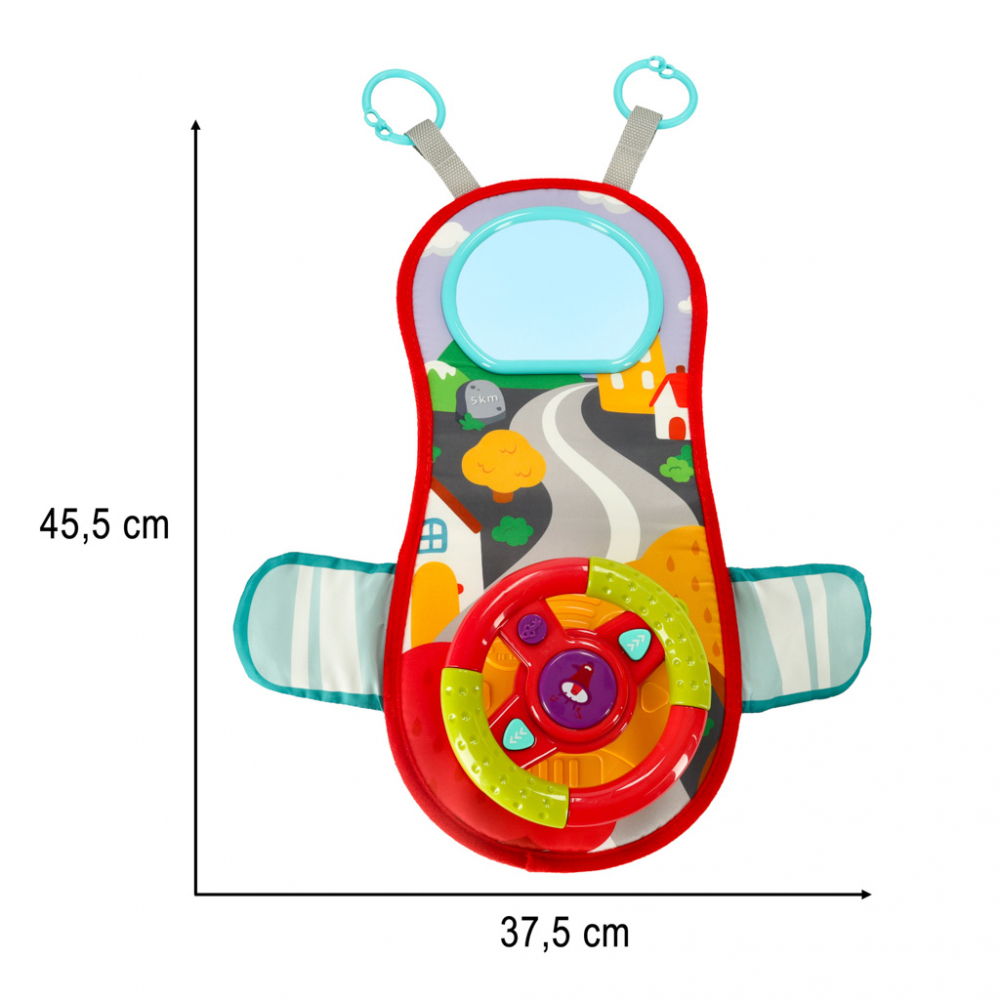 Ikonka Volan Steering - Calm pentru Copilul Tău - imagine 5