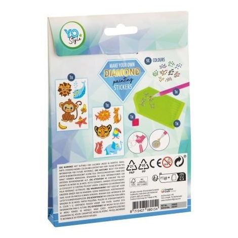 Set Abtibilduri cu Strasuri Grafix | Creativitate - imagine 2