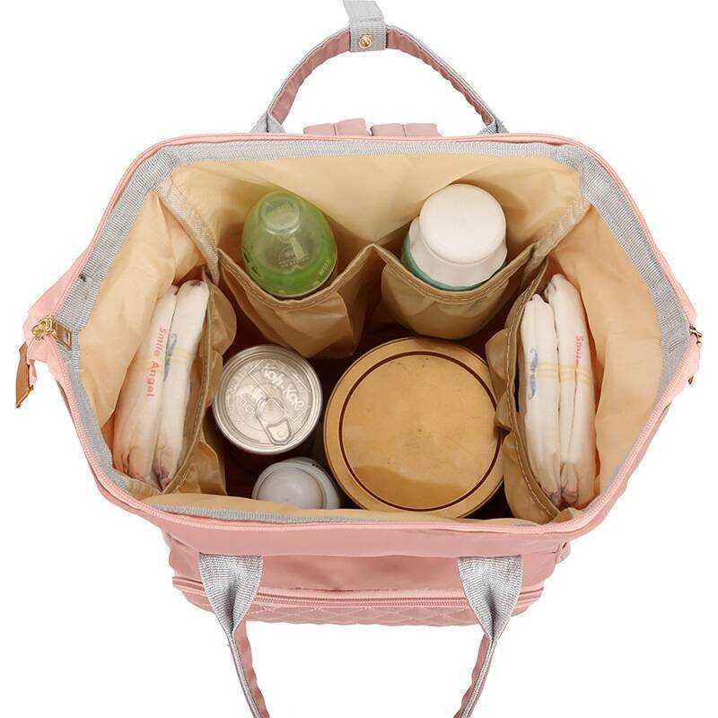 Rucsac multifunctional Bambinice Roz - imagine 4