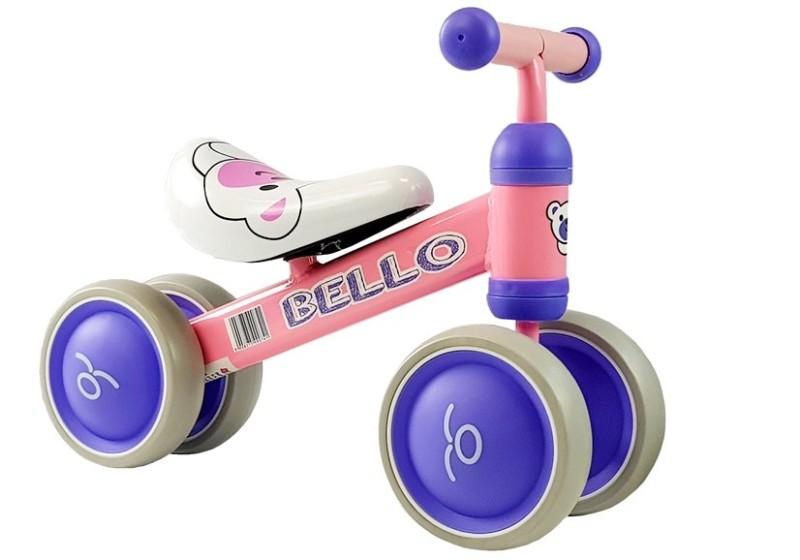 Ride-On Pink Bello Leantoys 1-3 Ani - imagine 3