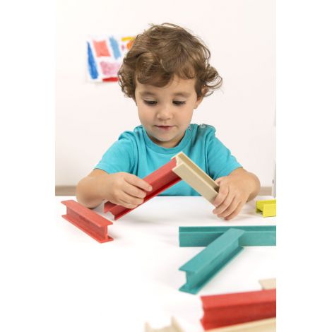Set Constructii ECO Beams Miniland - imagine 6
