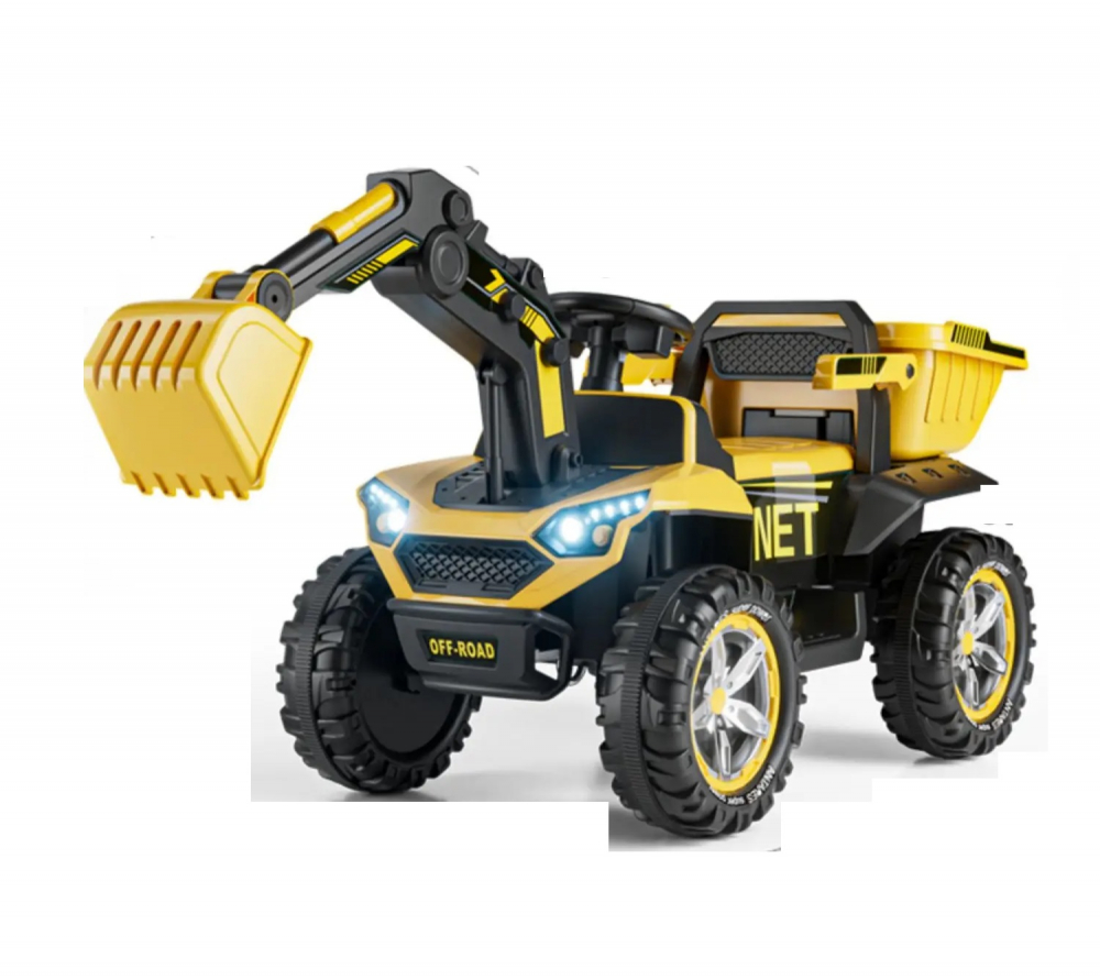 Masinuta Nichiduta Bonet Yellow 70W cu Remorca