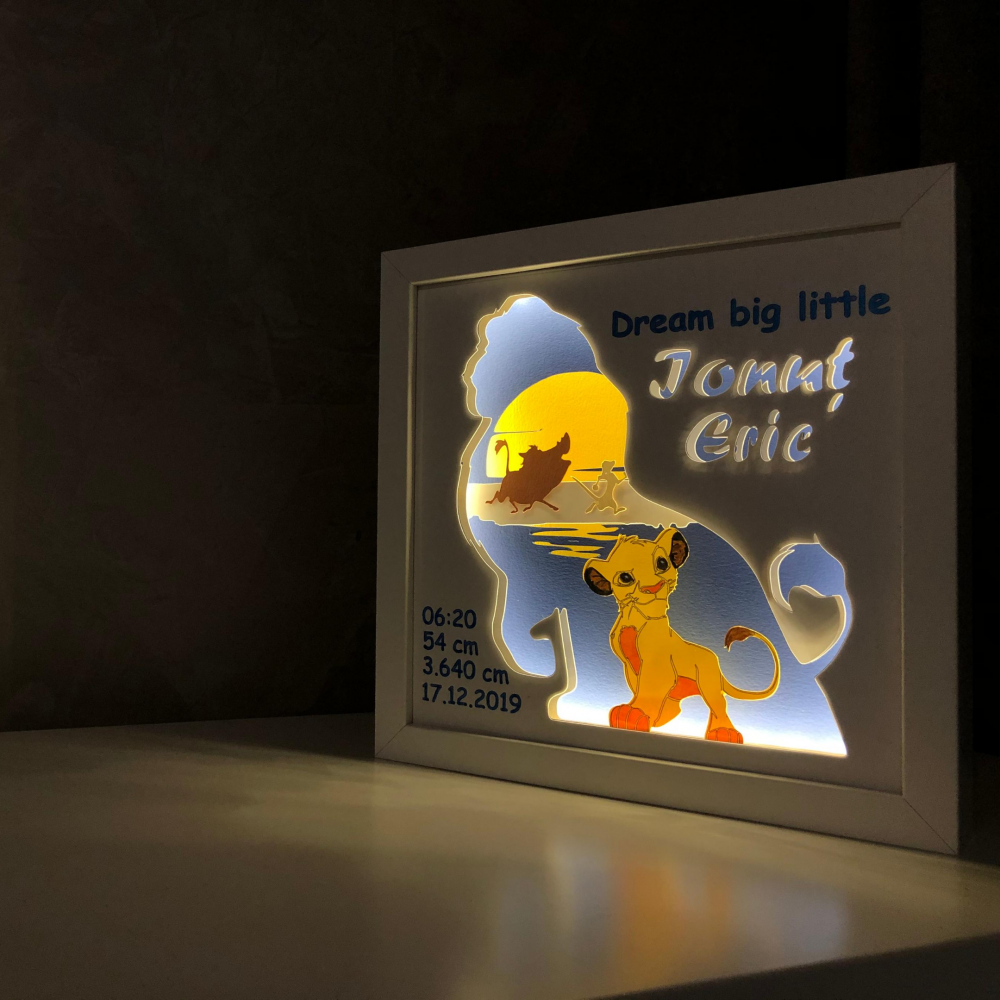 Tablou Luminos Baietel 013 Noorhandmadeatelier