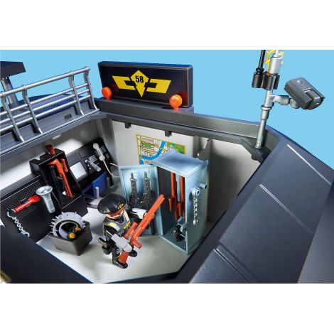 Playmobil Set Mobil SWAT - Aventura Portabila - imagine 3