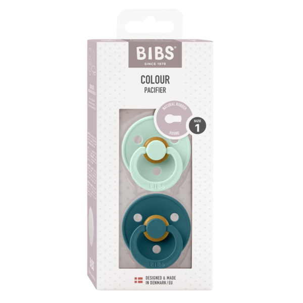Set 2 Suzete Bibs Latex, 0+ luni