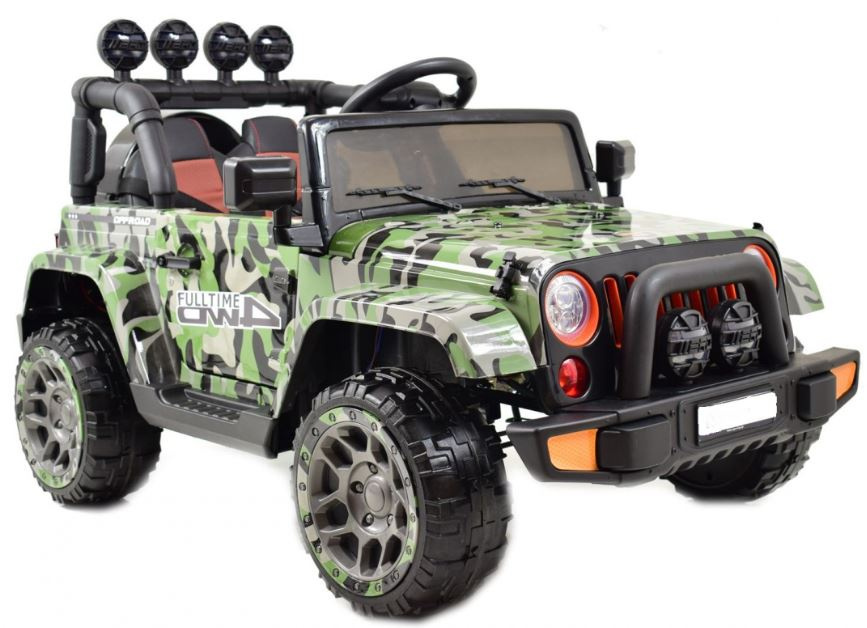Masinuta Electrica 4x4 Military | Autokids - imagine 3
