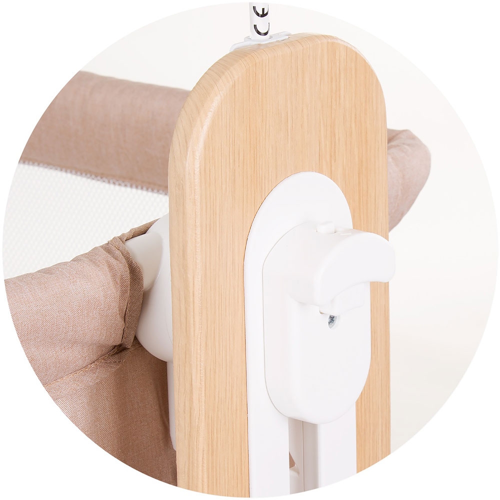 Patut Co-Sleeper Chipolino Heart 2 Heart Sand - imagine 5