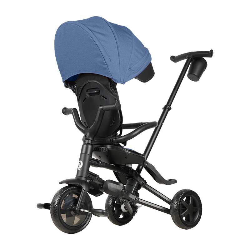Tricicleta Qplay Nova Niello, Albastru, Ultrapliabilă - imagine 7